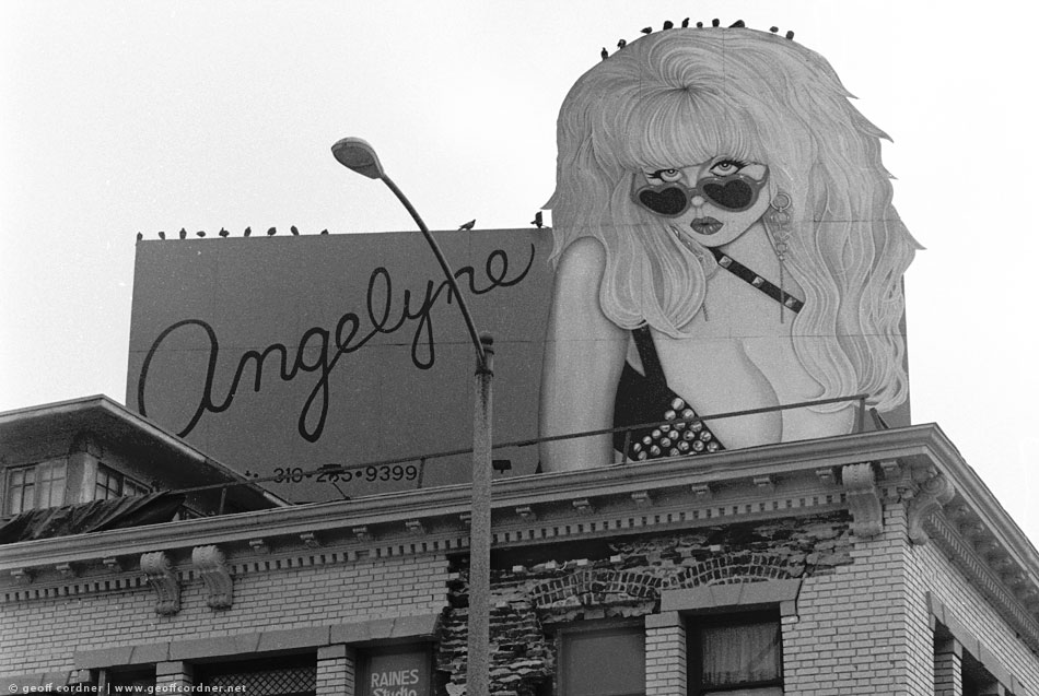 Angelyne, Hollywood Blvd 1995